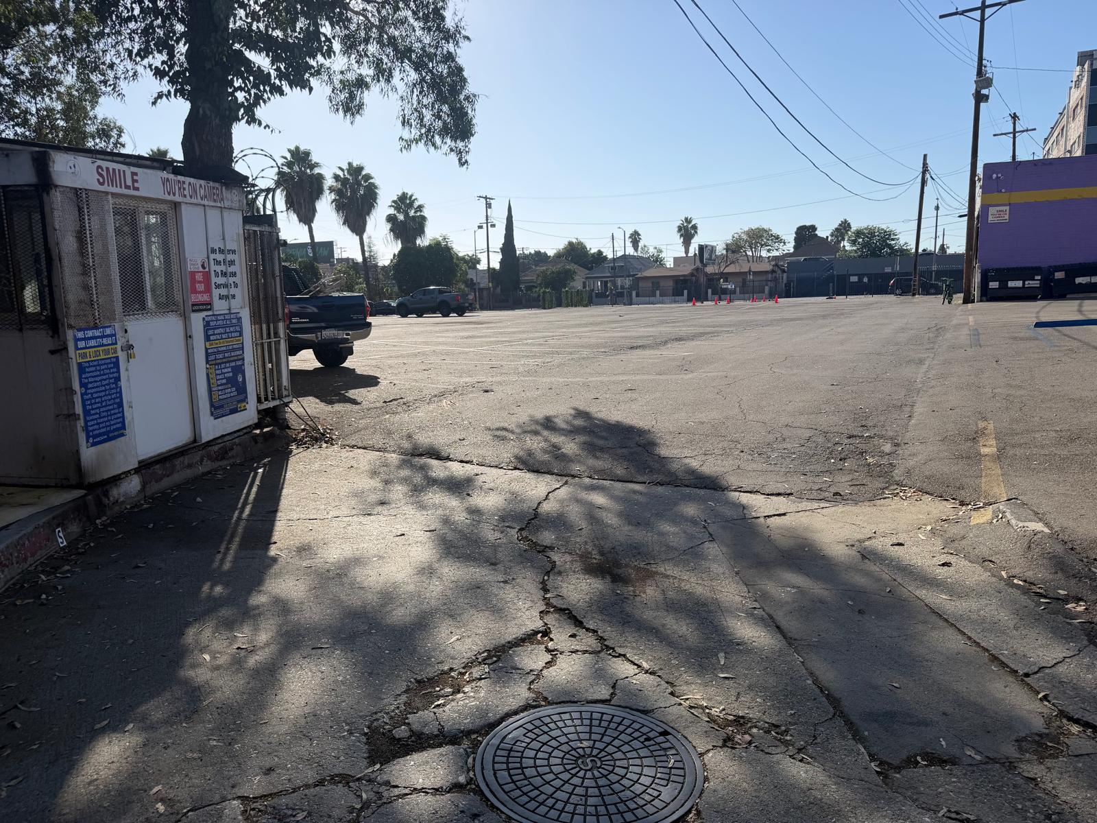 1200 W Olympic Blvd. parking lot